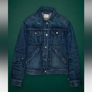 AE77 Premium Shrunken Denim Jacket